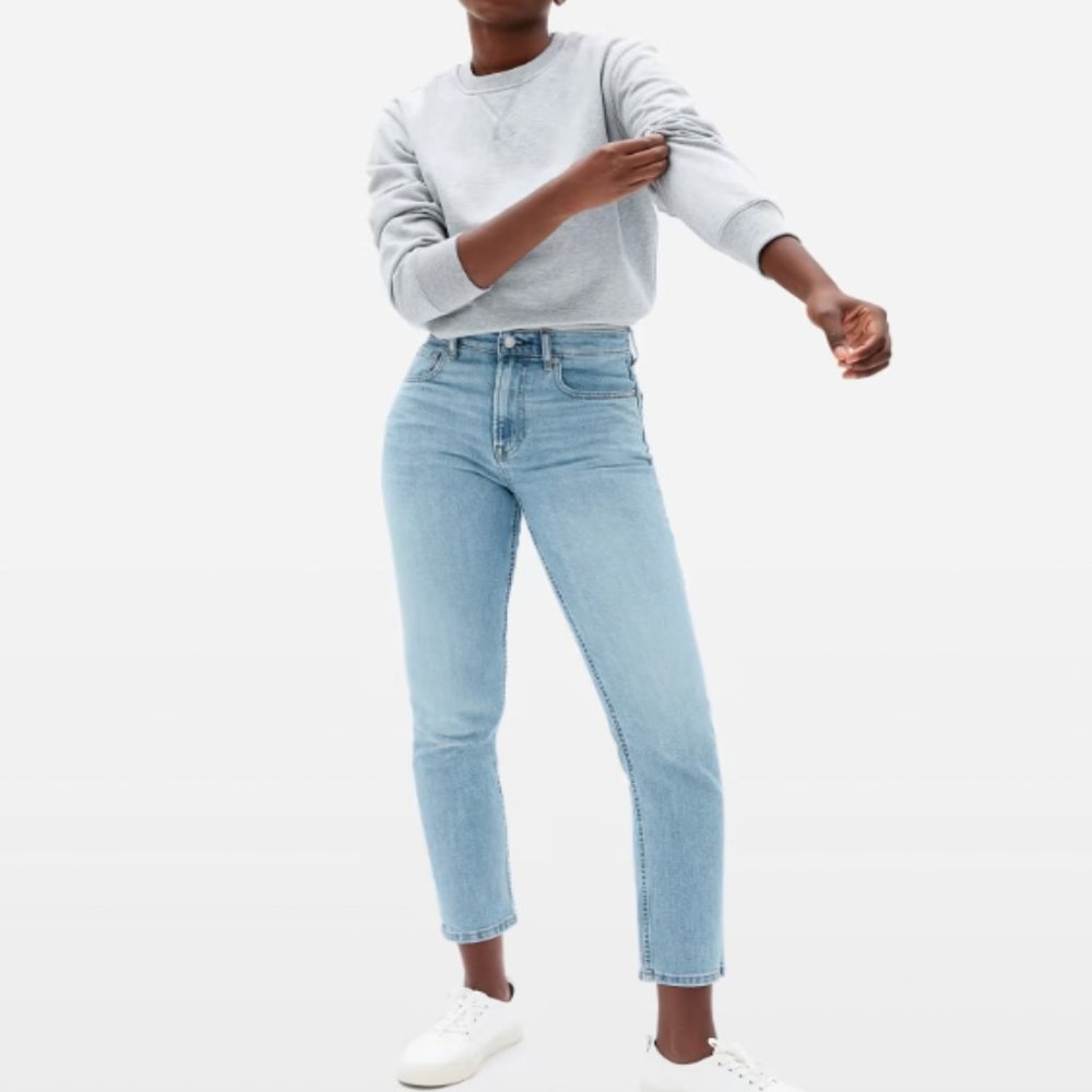 Everlane The Original Cheeky Jean Sky Blue Wash